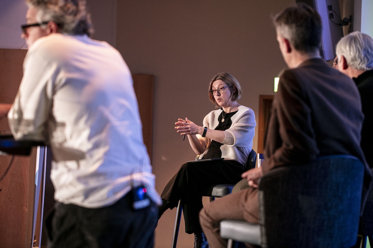 Nicola Byrne, National Data Guardian, during one of the panel discussions