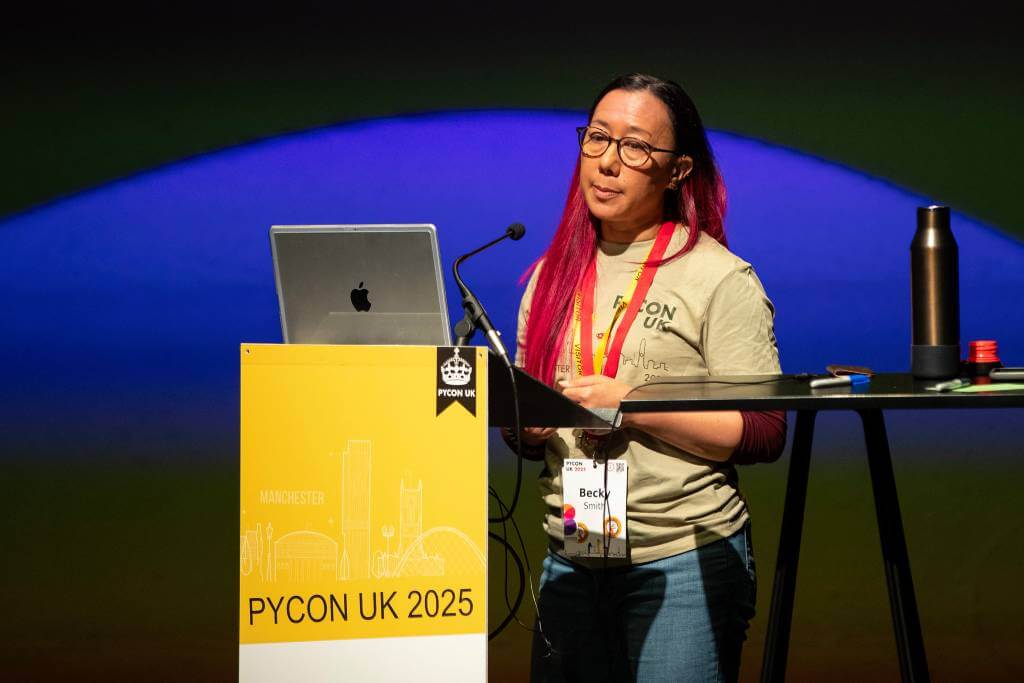 Becky during the opening ceremony.